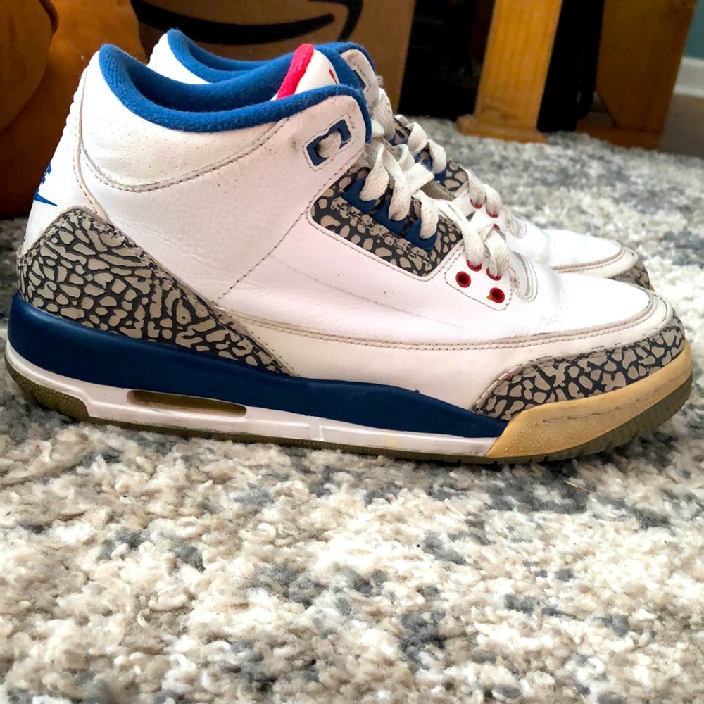 Jordan 3 true blue size 6.5